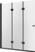 Vevor Badkuip Douchedeur Frameloze Drievoudige Douche Glazen Deur 1295x1422mm