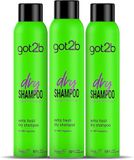 Got2b - Extra frisse droogshampoo - 3 stuks à 200 ml (600 ml)