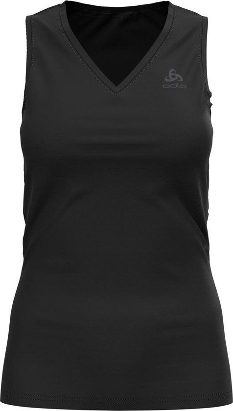 ODLO BL TOP V-neck Singlet ACTIVE F-DRY LIGHT - black - Women - Size M