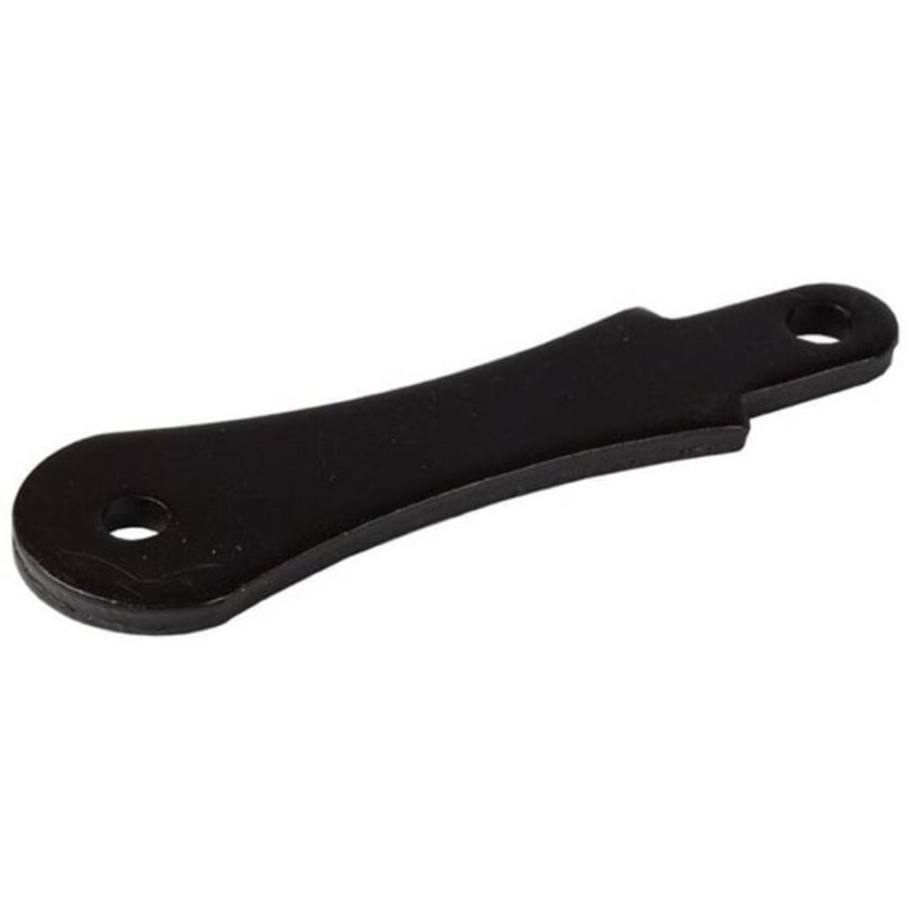 Yepp windscherm borgplaatje voor mini aluminium zwart - 8715362006479