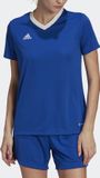 adidas Performance Entrada 22 Voetbalshirt - Dames - Blauw - S