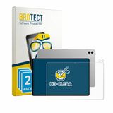 BROTECT Screenprotector voor Honor Magicpad 4 12.3" (Voor+Camera) - Folie Beschermfolie transparant 2 Stuks