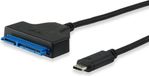 Equip 133456 USB Type C naar SATA III Kabel 0.50 m Zwart