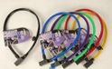 Bicycle Gear Bicycle Gear 871125214181 Kabelslot met 2 sleutels, meerkleurig, 65 cm