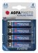 AgfaPhoto Piles Alcalines AA (4 pièces)