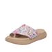 Rieker V1560 Teenslippers voor dames