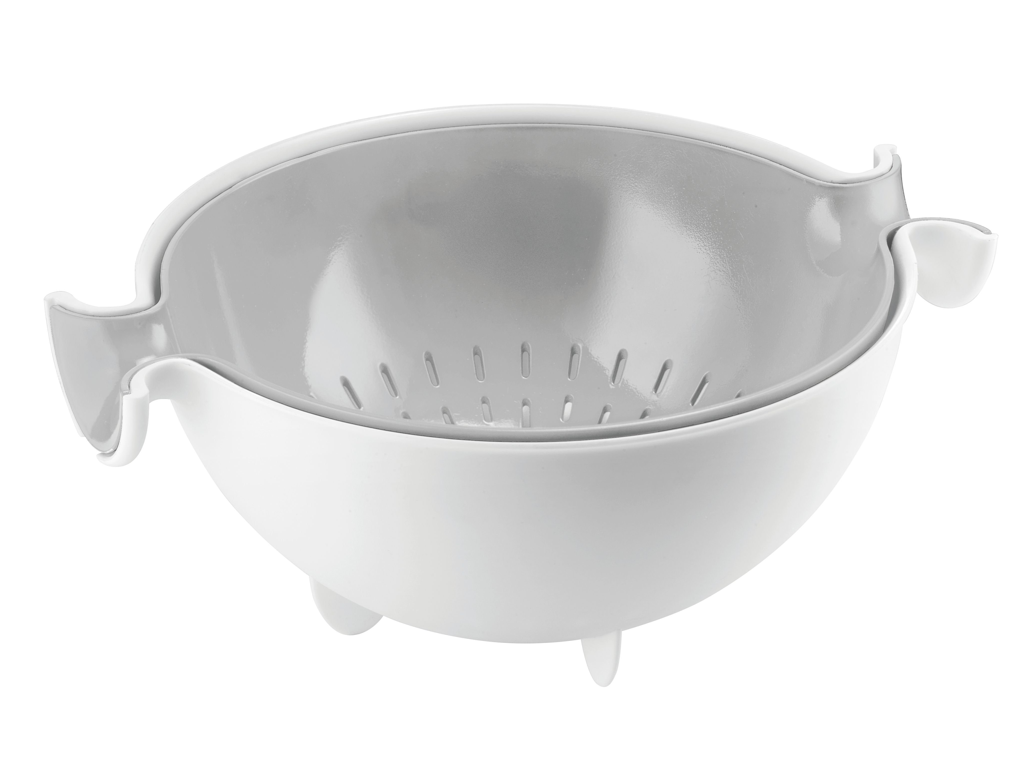 Guzzini Spin&Drain - Vergiet - wit, grijs
