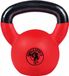 Gorilla Sports Kettlebell - 26 kg - Red - Cast Iron