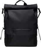 Rains Trail Mountaineer Rolltop Black Rugzak