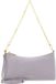COCCINELLE Leren schoudertas Aura Mini Bag Grained Leather Oyster mauve