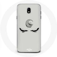 Maniacase Hoesje voor Samsung Galaxy J7 2017 Moon Knight Batman Seizoen 1 Boze Ogen