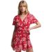 Superdry Vintage mini-wikkeljurk Dames Jurken