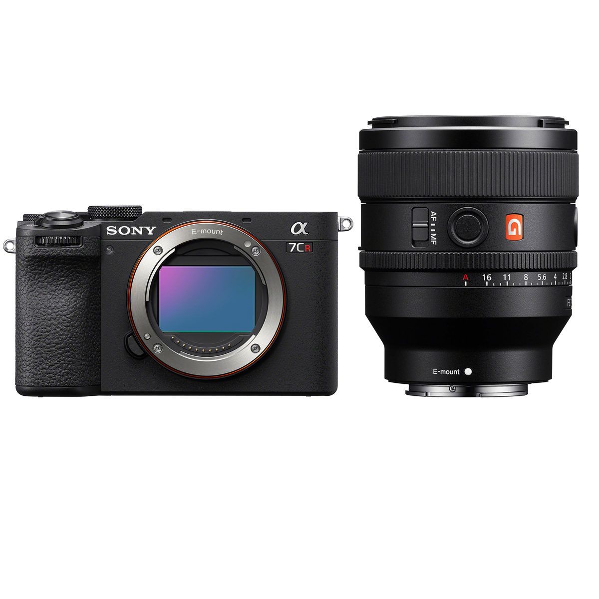 Sony A7C R systeemcamera Zwart + 50mm f/1.4 GM