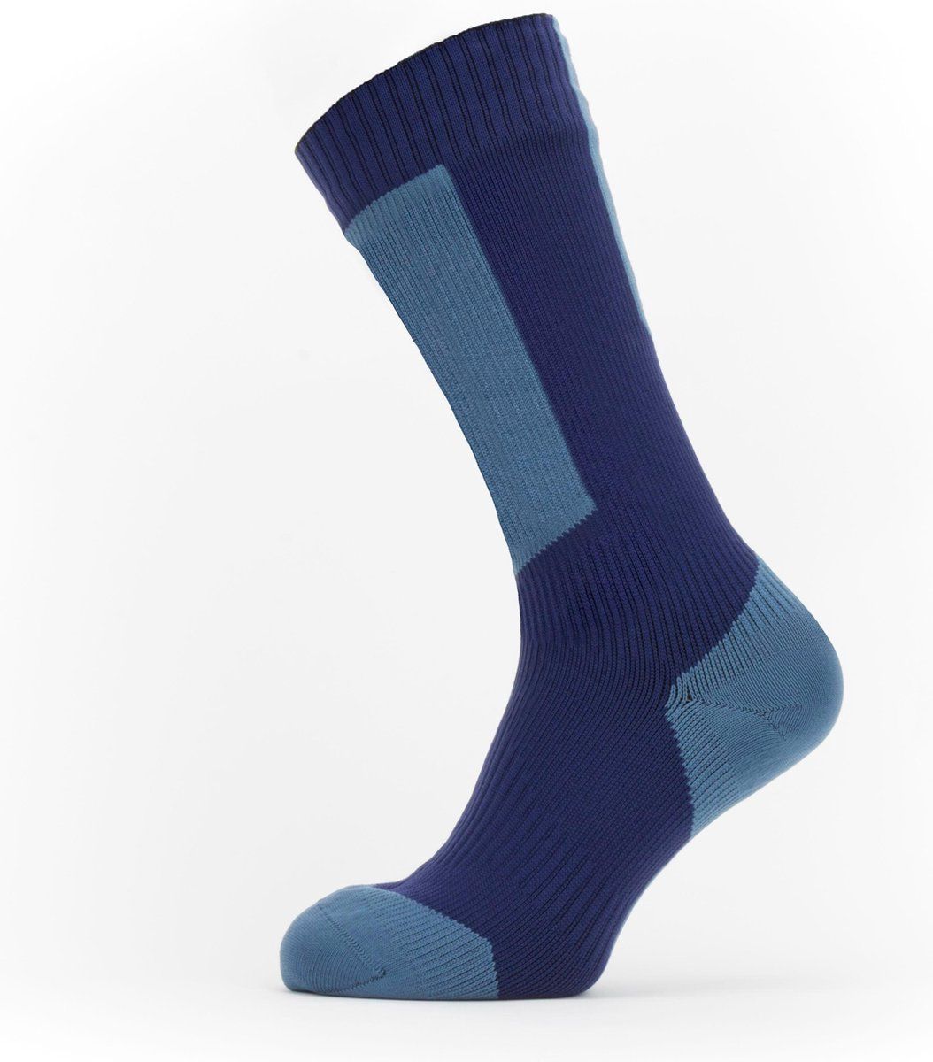 SealSkinz Waterproof Cold Weather Mid Length Sock with Hydrostop Fietssokken Unisex - Maat S