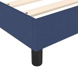 vidaXL Boxspring bedframe, blauw, 180x200 cm