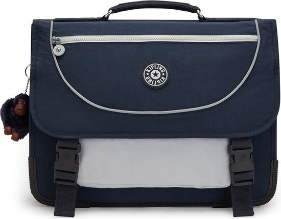 Kipling rugzak Preppy true blue grey