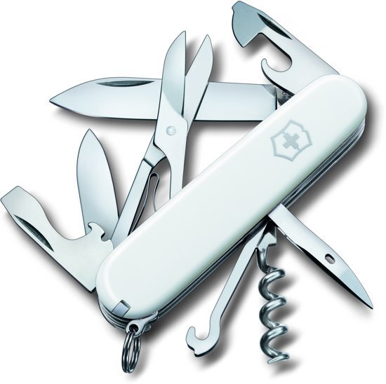 Victorinox Climber Zakmes - 14 Functies - Wit