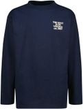 Vingino - Heyli - Jongens - T-shirts - Maat 140 - Katoen/Polyester - Korte mouw - Dark Blue
