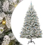 vidaXL Kunstkerstboom 270 cm 300 LED's Warmwit PVC en Staal
