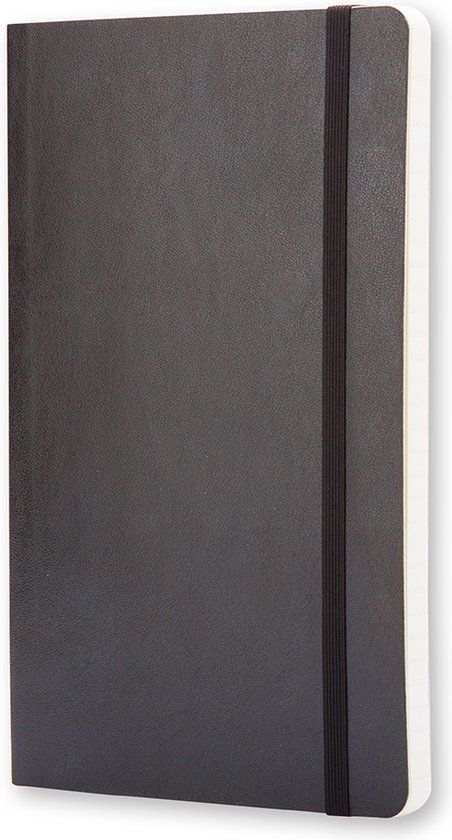 Moleskine QP616 schrijfblok & schrift A5 192 vel Zwart