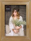 HAES deco Houten Fotolijst Nancy Vintage Bruin voor 1 foto formaat 10x15