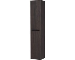 Saqu Salto Hoge kast 35x32x180 cm Kasteel Bruin