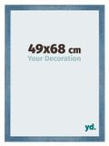 Your Decoration - Cadre photo 49x68 cm - Bleu clair balayé