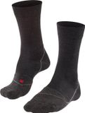 FALKE BC Warm anti-blaar wol functioneel materiaal fietssokken unisex zwart - maat 39-41