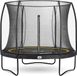 Salta Comfort Edition - 213cm Round Trampoline with Safety Net - Black