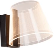 Lucide KORGIS - Wandlamp Badkamer - LED - 1x10W 3000K - IP44 - Transparant