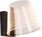 Lucide KORGIS - Wandlamp Badkamer - LED - 1x10W 3000K - IP44 - Transparant