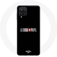 Maniacase Etui voor Samsung Galaxy A12 La casa de papel Logo
