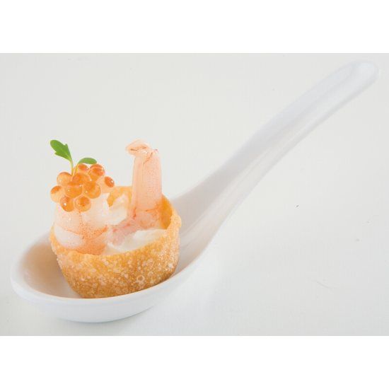 APS Melamine amuselepel hong kong - Wit - Set van 4 stuks