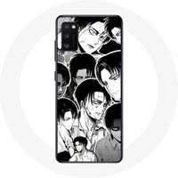 Maniacase Etui voor Oppo A16 Aanval van de Titanen Manga Levi Ackerman Maniacase