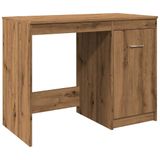 VidaXL Bureau Artisan Eikenhout, 100x50x76 cm
