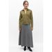 OBJECT gebreide vest - groen