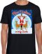 Bellatio Decorations Shoppartners Bv Fout Kerstshirt / t-shirt - Now I believe in Holy Santa - zwart voor heren - kerstkleding / kerst outfit M