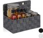 Merkloos Relaxdays Opbergmand Hangend - Kunststof - Grijs - 20x25x16,5 cm