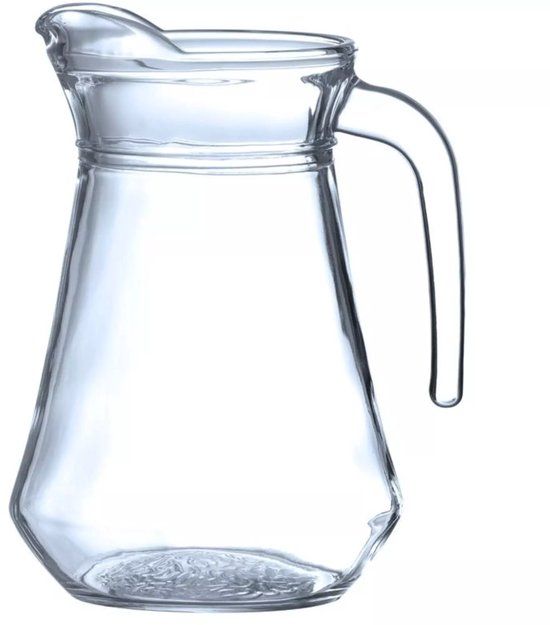 HENDI Glazen kan - 1,3 liter - Transparant