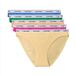 Calvin Klein Bikini 5Pk Ondergoed Slip - Groen - Katoen/Elastaan - Maat S