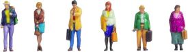 Noch 44520 Z Reizigers figuren Kant-en-klaar model