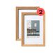 walther design Fiorito Fotolijst, licht eiken, 10 x 15 cm