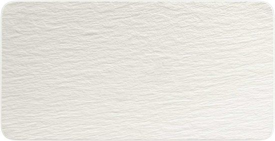 Villeroy & Boch Manufacture Rock Serveerschaal - Wit - 35 x 18 cm