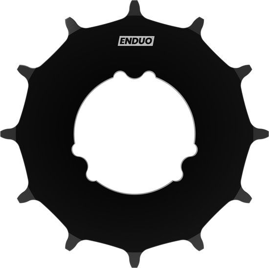 Tandwiel 24T Enduo Cargo Nexus Alfine - Zwart