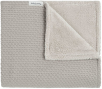 Baby's Only Gebreide wiegdeken teddy - Baby deken Sky - Urban Taupe