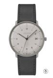 Junghans Max Bill 59/2023.02 - Mega Solar - Heren - Titanium - Solar - Radiogestuurd