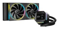 DeepCool LM240 Processor Kit voor vloeistofkoeling 12 cm Zwart