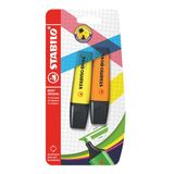 STABILO BOSS ORIGINAL Markeerstift - 2 Stuks - Geel & Oranje