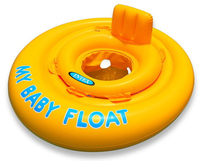 Intex My Baby Float Swim Ring - Yellow - 6-12 Months