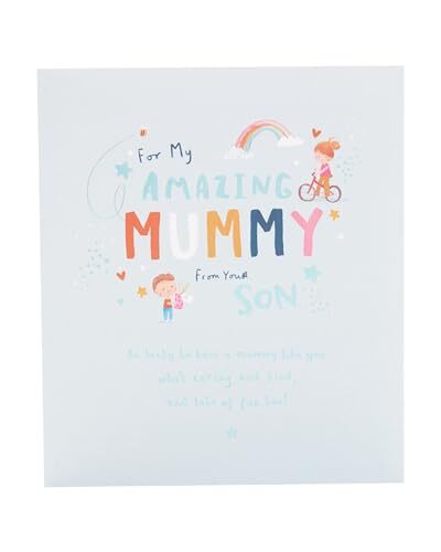 UK Greetings UK Greetings Moederdagkaart voor mama van je zoon - oprecht ontwerp